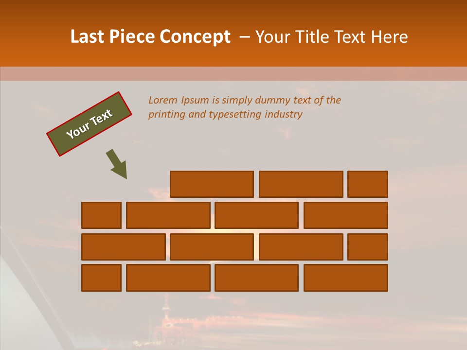 Racing Building Transport PowerPoint Template