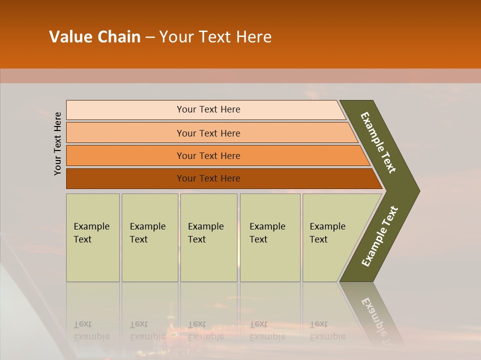 Racing Building Transport PowerPoint Template