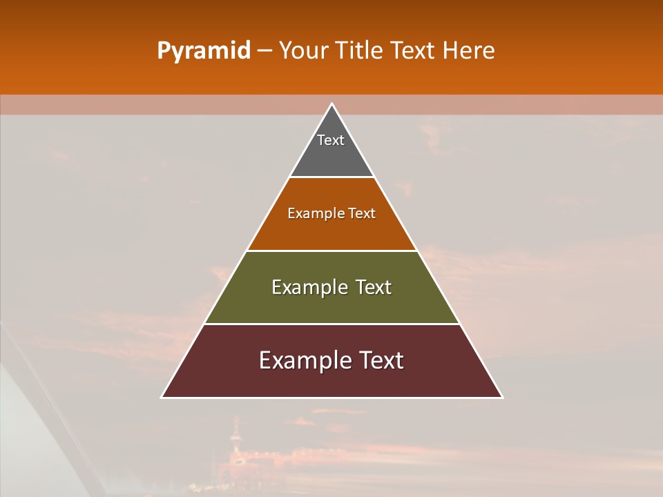 Racing Building Transport PowerPoint Template