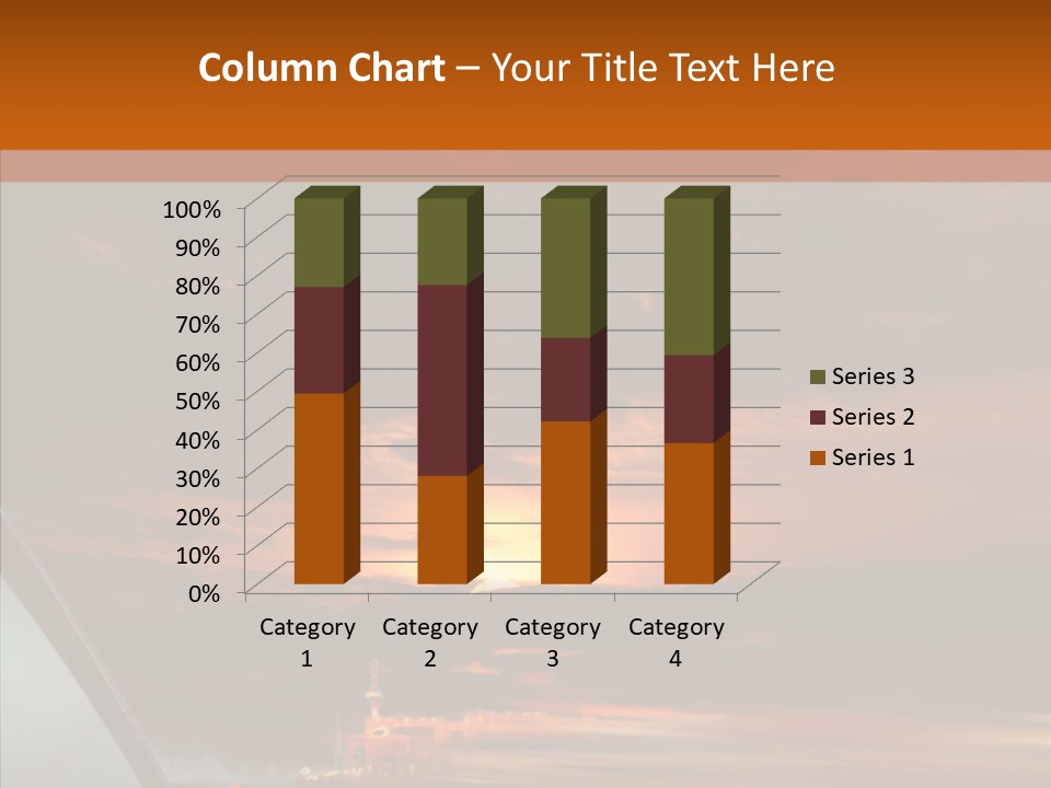 Racing Building Transport PowerPoint Template