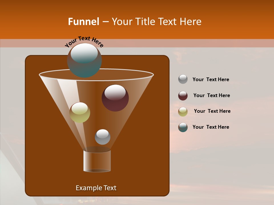 Racing Building Transport PowerPoint Template