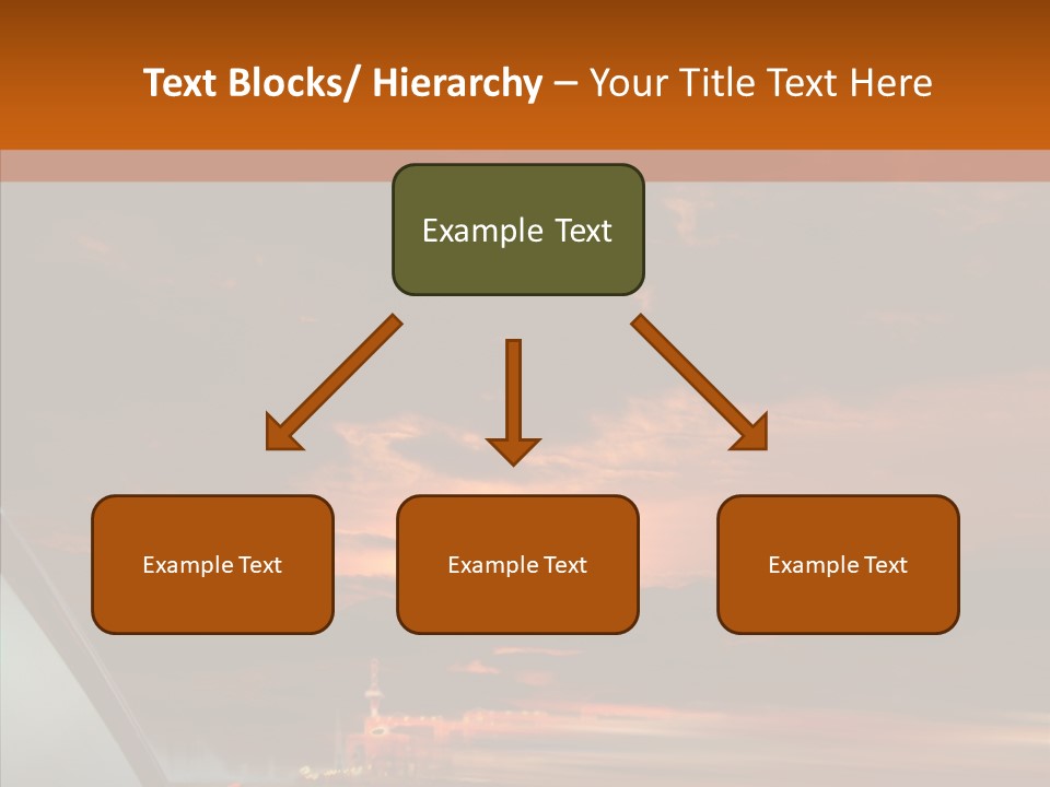 Racing Building Transport PowerPoint Template