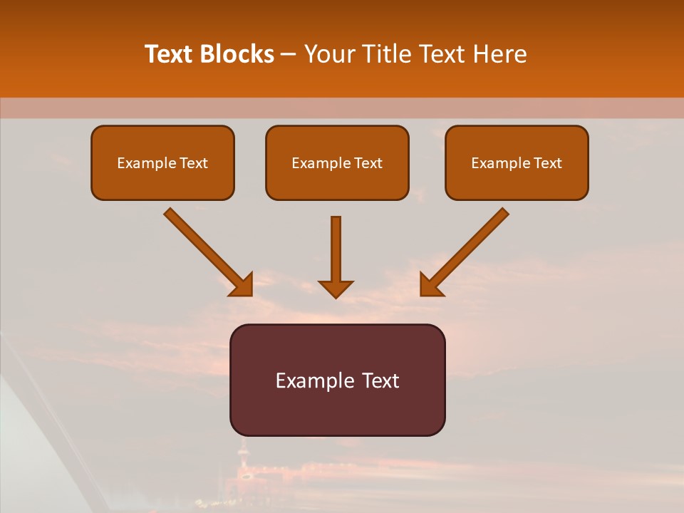 Racing Building Transport PowerPoint Template