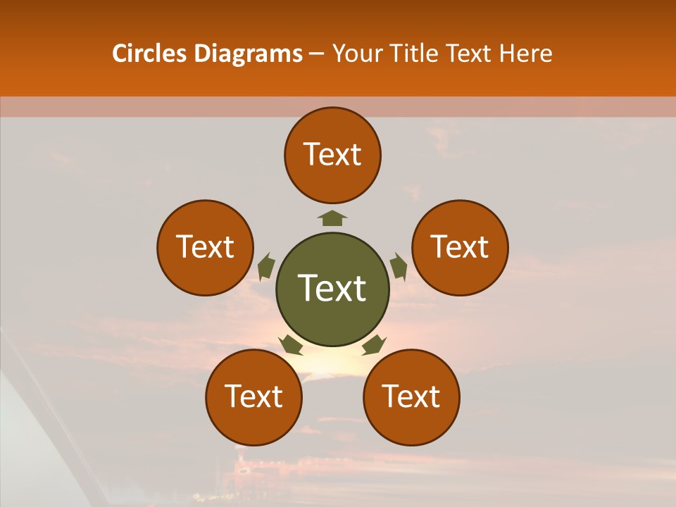 Racing Building Transport PowerPoint Template