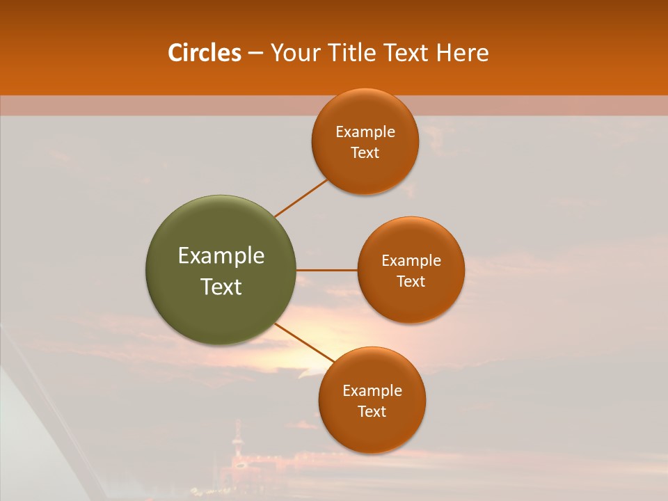 Racing Building Transport PowerPoint Template