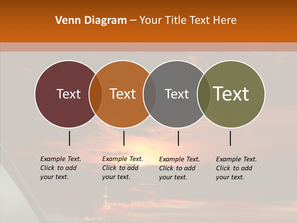 Racing Building Transport PowerPoint Template