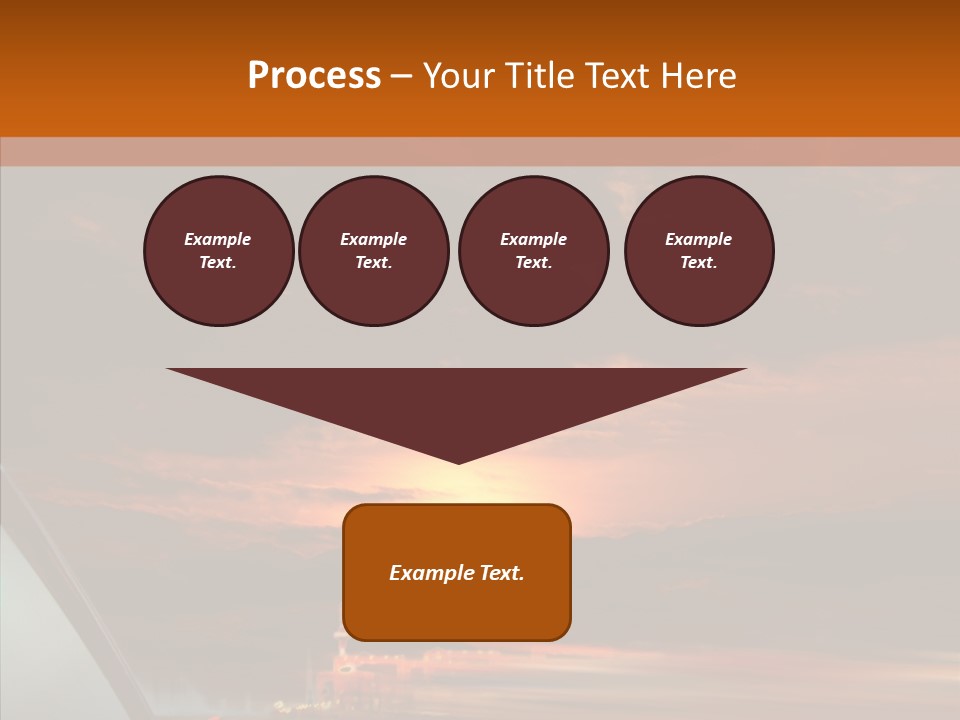Racing Building Transport PowerPoint Template