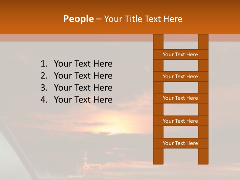 Racing Building Transport PowerPoint Template