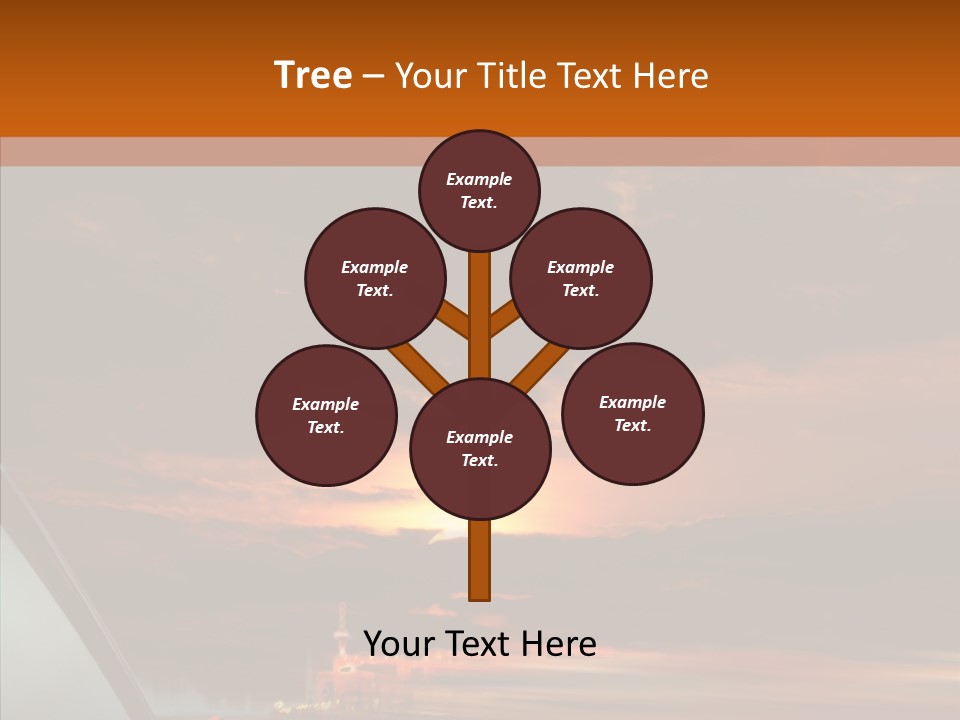 Racing Building Transport PowerPoint Template