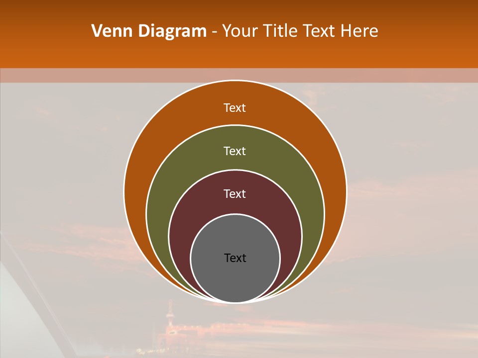 Racing Building Transport PowerPoint Template