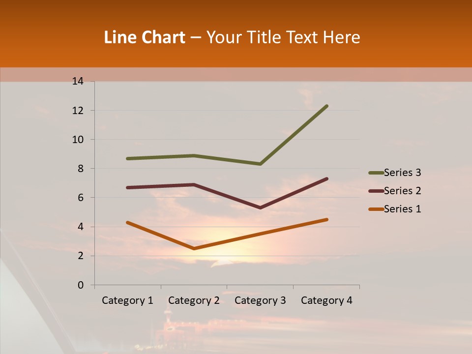 Racing Building Transport PowerPoint Template