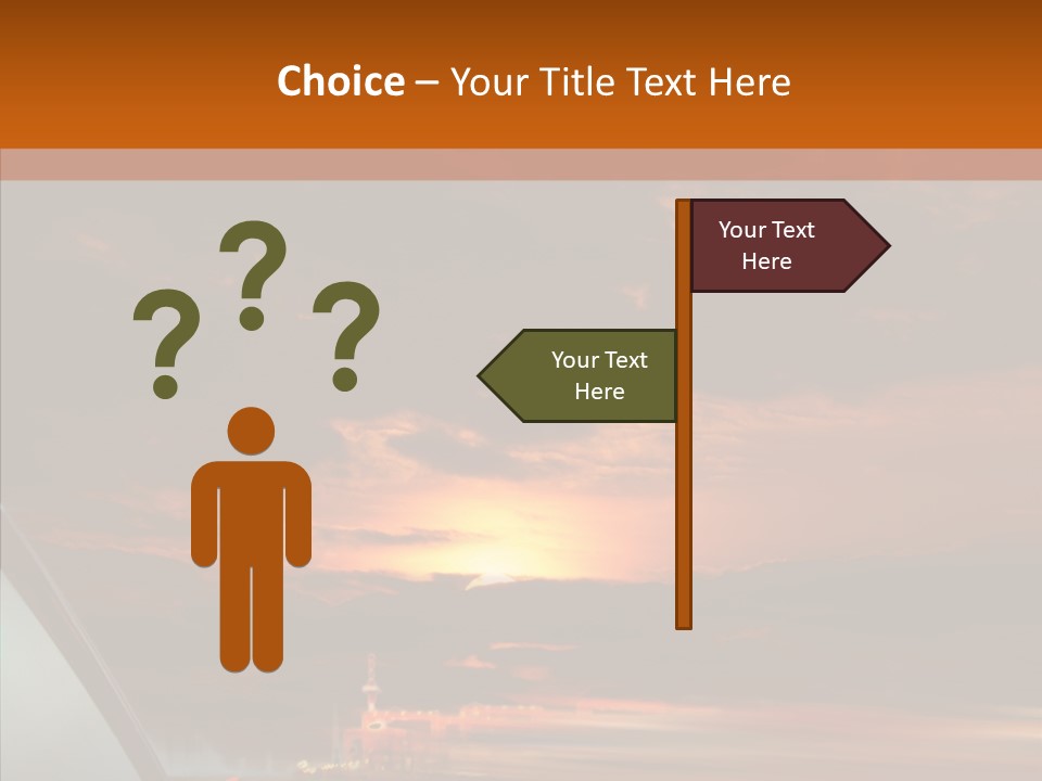 Racing Building Transport PowerPoint Template