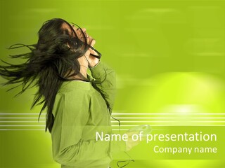 Record Young Feeling PowerPoint Template