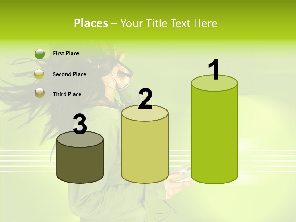 Record Young Feeling PowerPoint Template