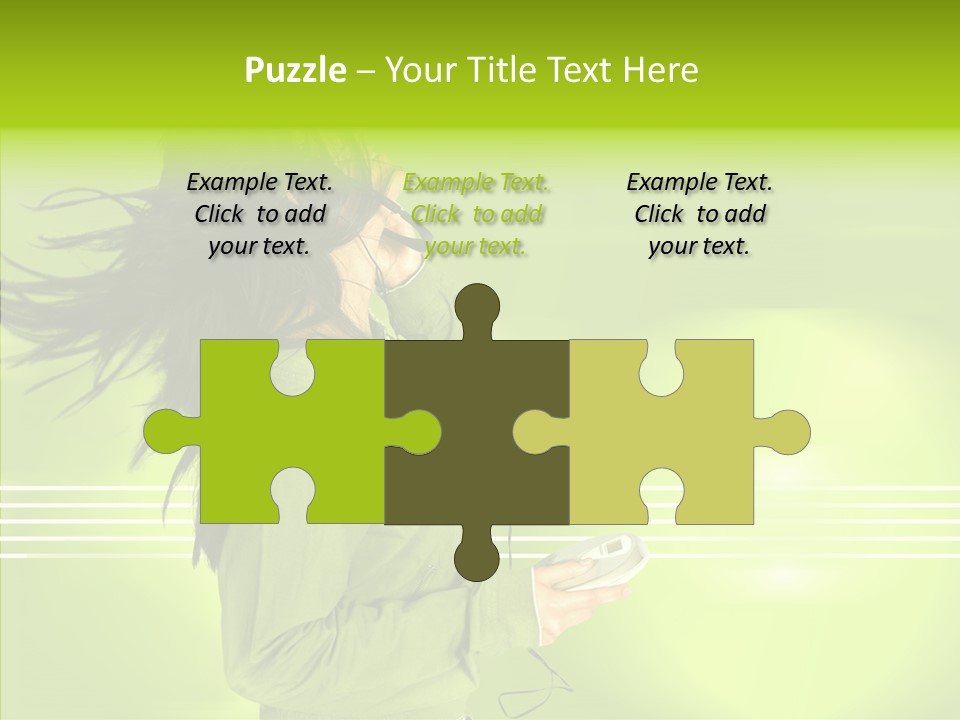 Record Young Feeling PowerPoint Template