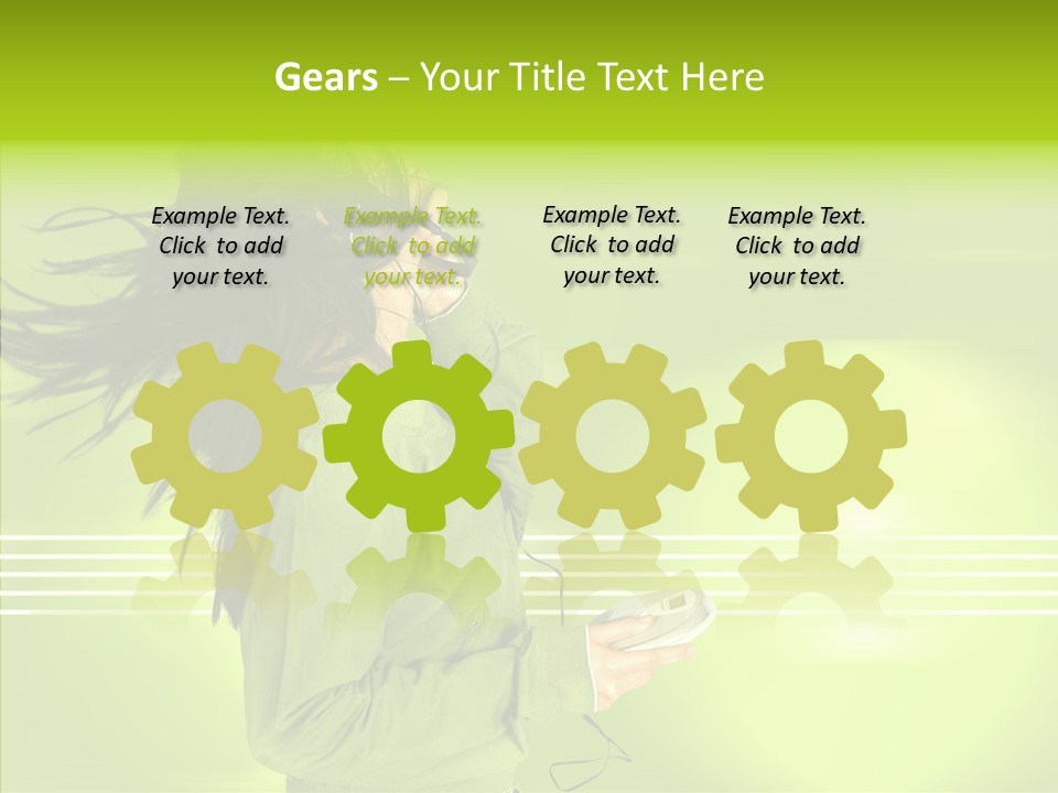 Record Young Feeling PowerPoint Template