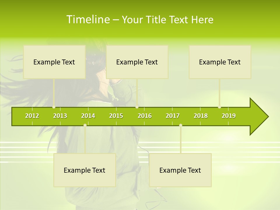 Record Young Feeling PowerPoint Template