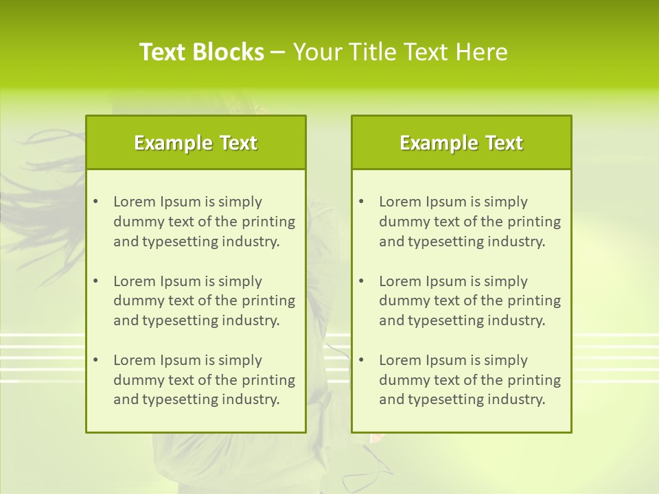 Record Young Feeling PowerPoint Template