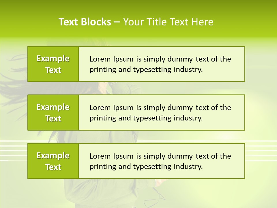 Record Young Feeling PowerPoint Template