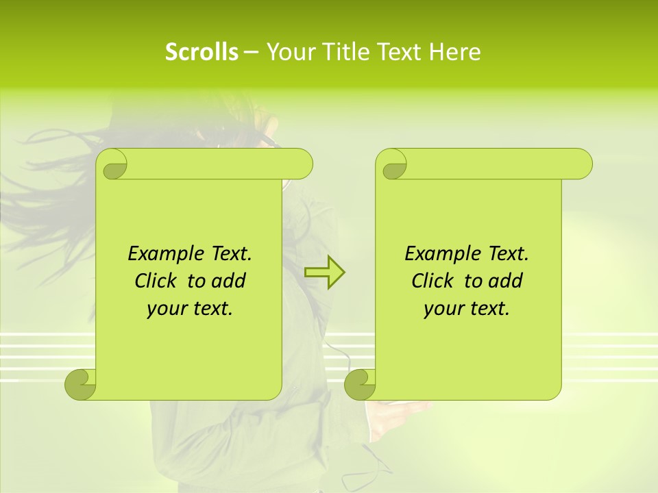 Record Young Feeling PowerPoint Template