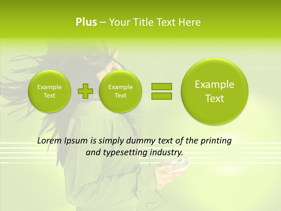 Record Young Feeling PowerPoint Template
