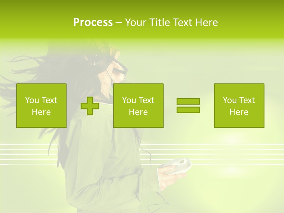 Record Young Feeling PowerPoint Template