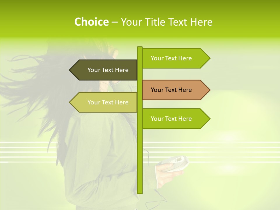 Record Young Feeling PowerPoint Template