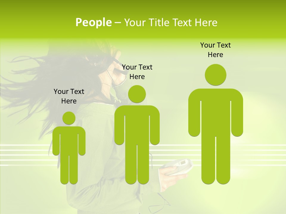 Record Young Feeling PowerPoint Template