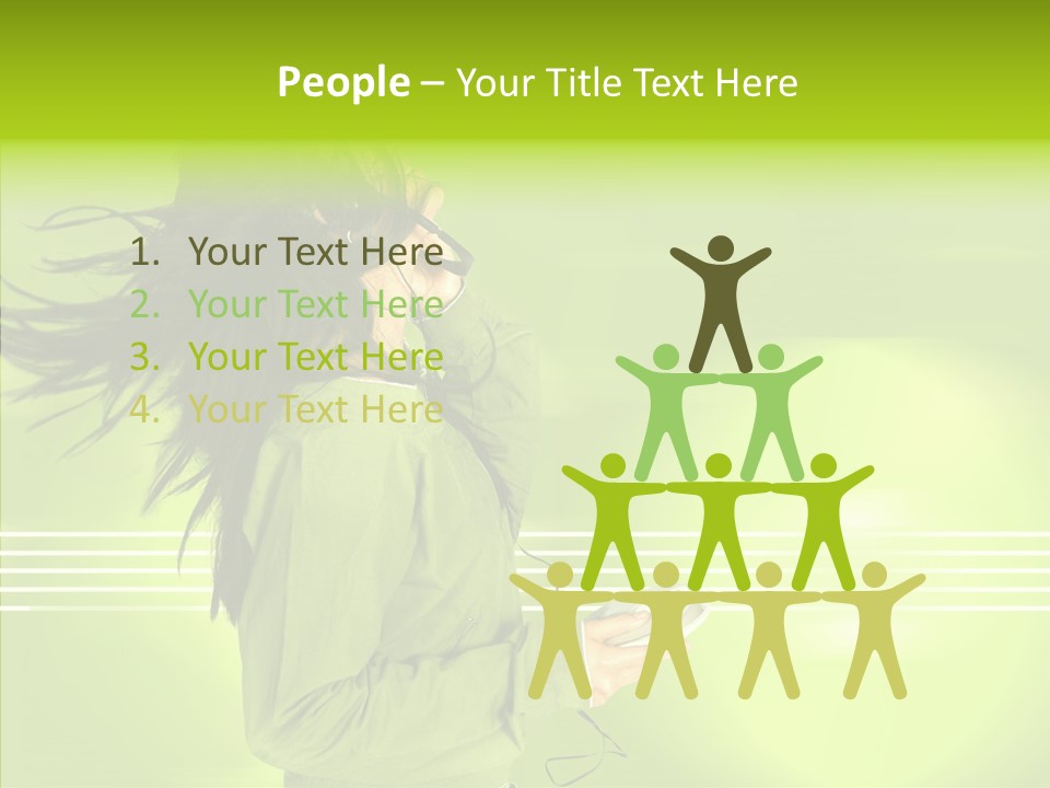 Record Young Feeling PowerPoint Template