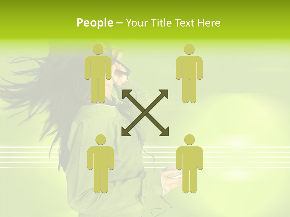 Record Young Feeling PowerPoint Template