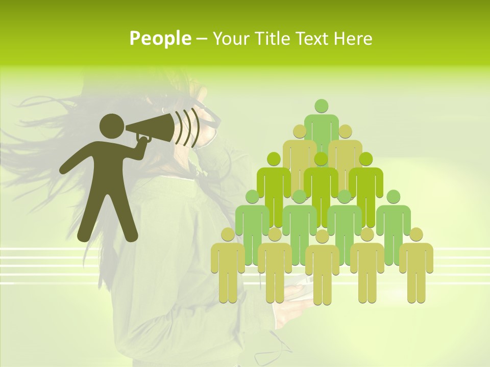 Record Young Feeling PowerPoint Template