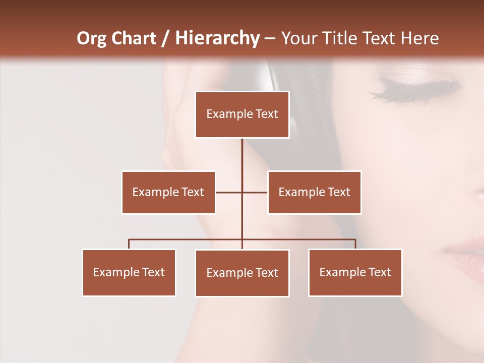 People Portrait Grey PowerPoint Template