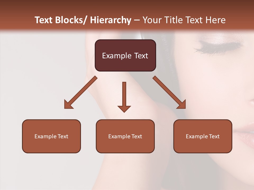 People Portrait Grey PowerPoint Template