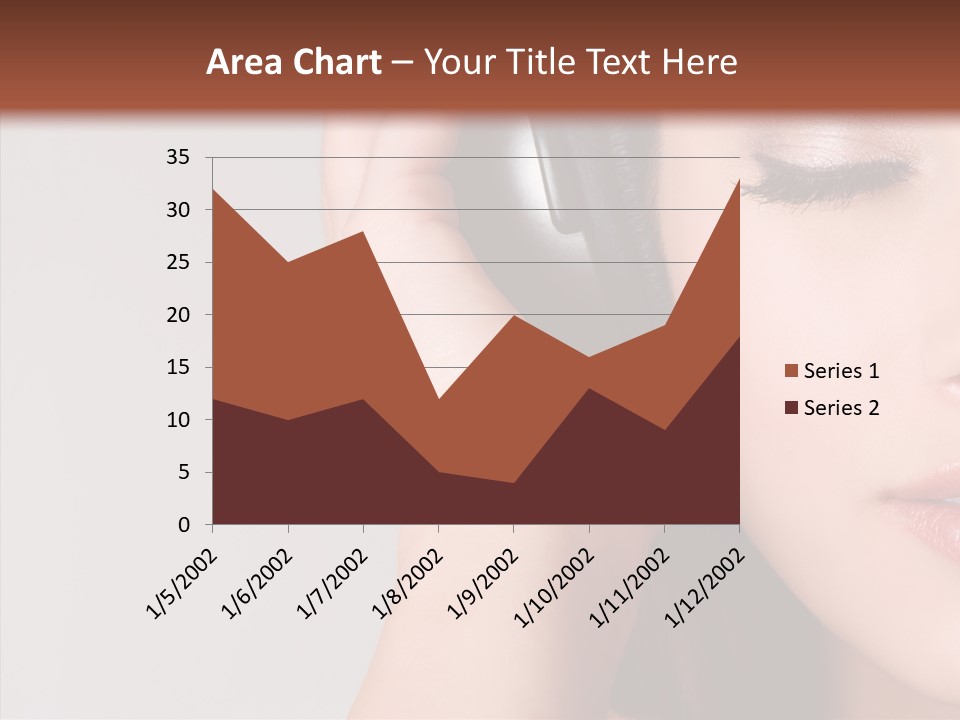People Portrait Grey PowerPoint Template