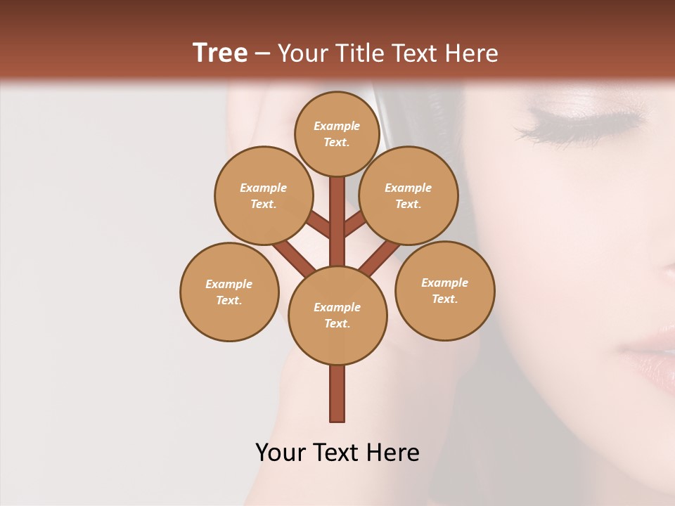 People Portrait Grey PowerPoint Template