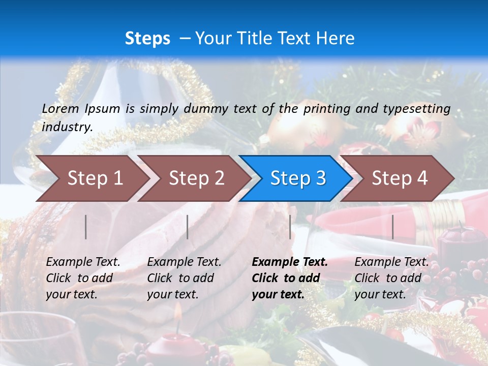 Close Up Cuts Salad PowerPoint Template