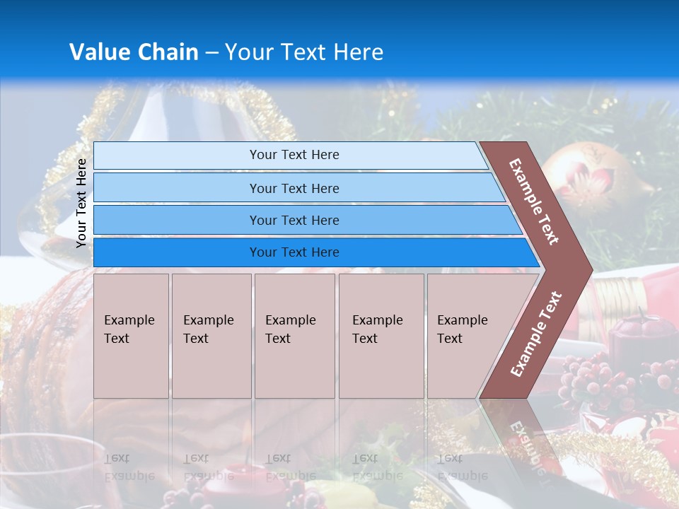Close Up Cuts Salad PowerPoint Template