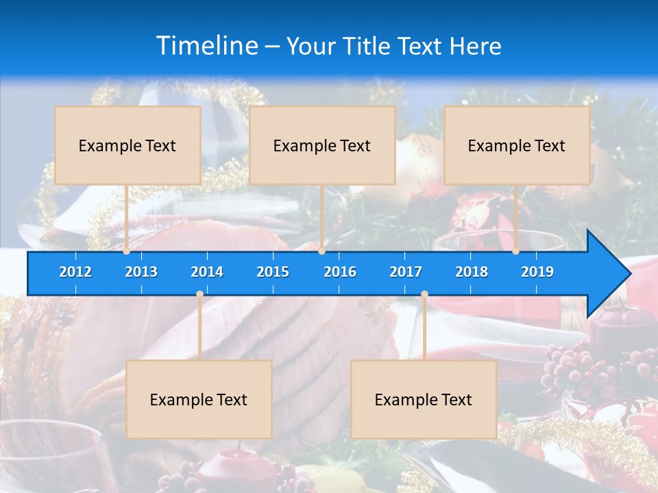Close Up Cuts Salad PowerPoint Template
