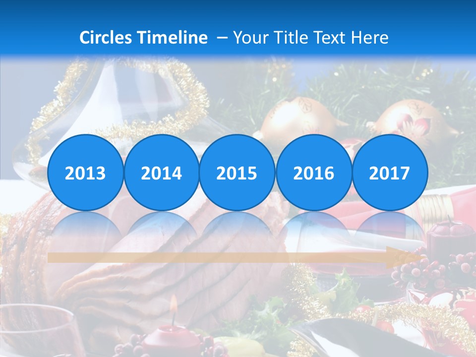 Close Up Cuts Salad PowerPoint Template