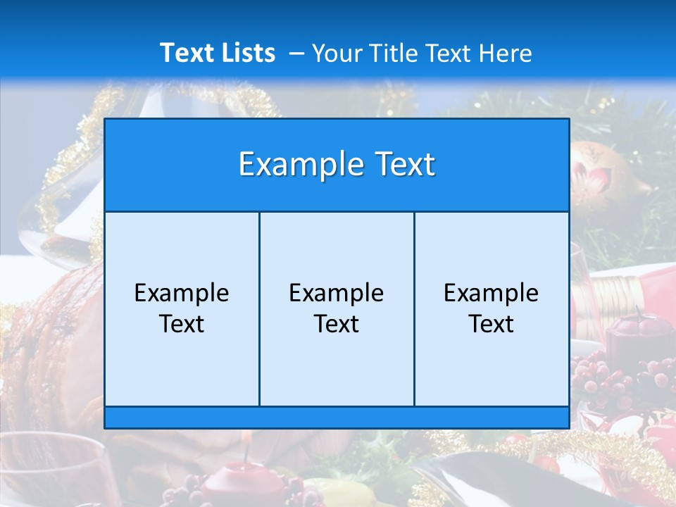 Close Up Cuts Salad PowerPoint Template