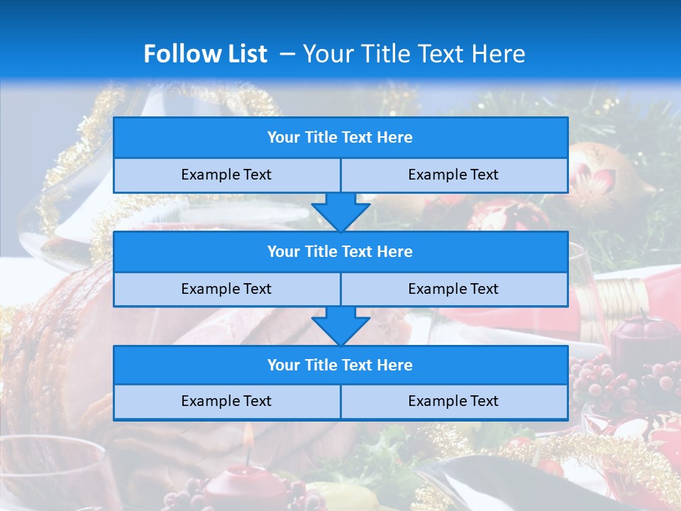 Close Up Cuts Salad PowerPoint Template