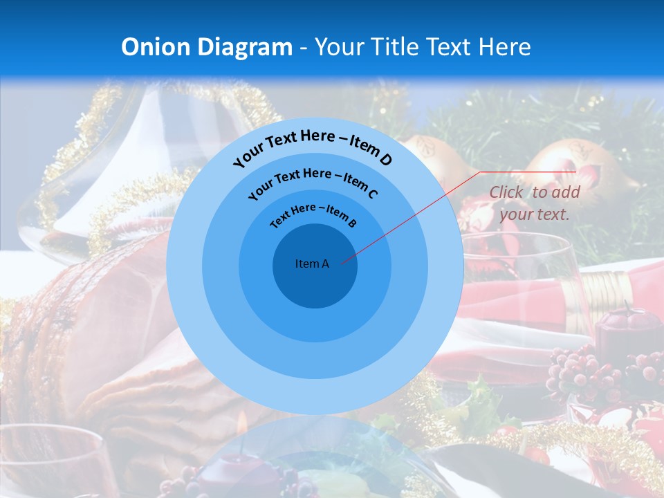 Close Up Cuts Salad PowerPoint Template