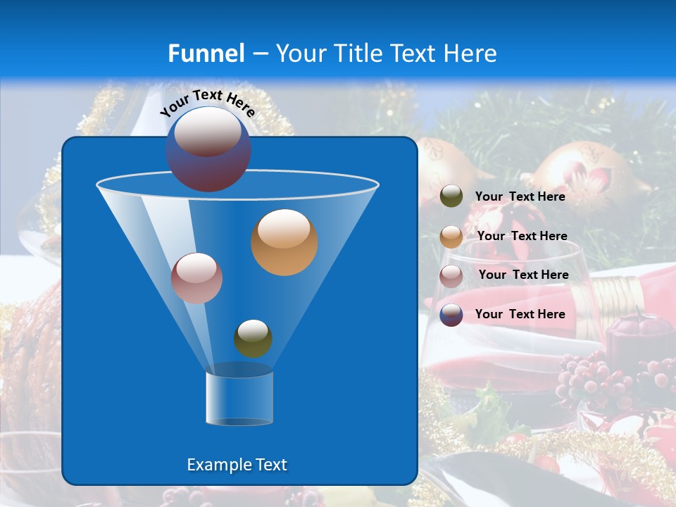 Close Up Cuts Salad PowerPoint Template