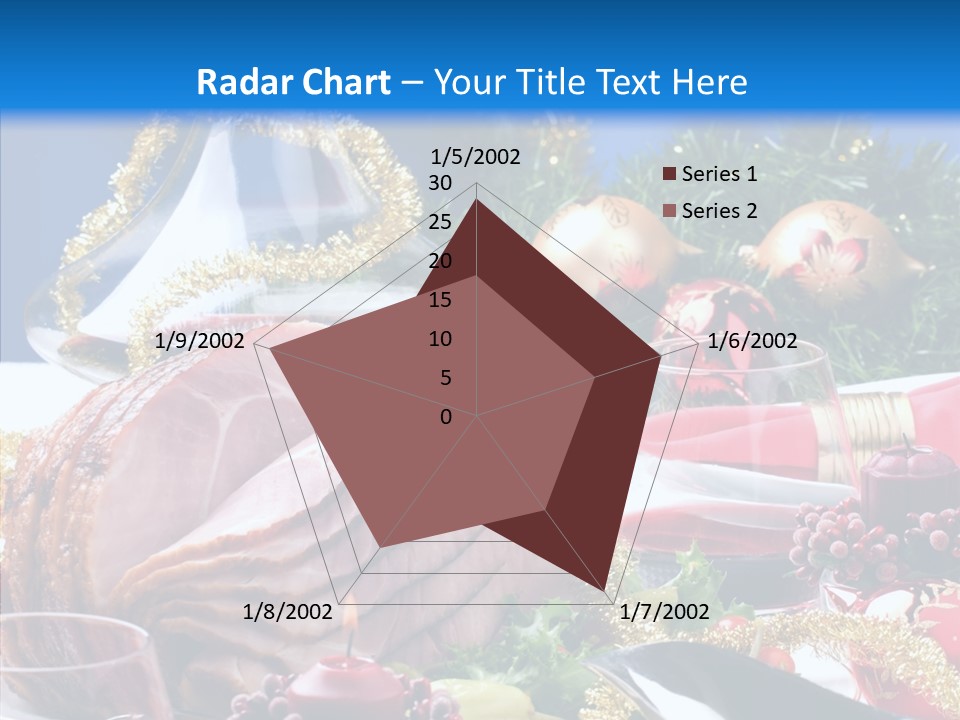 Close Up Cuts Salad PowerPoint Template