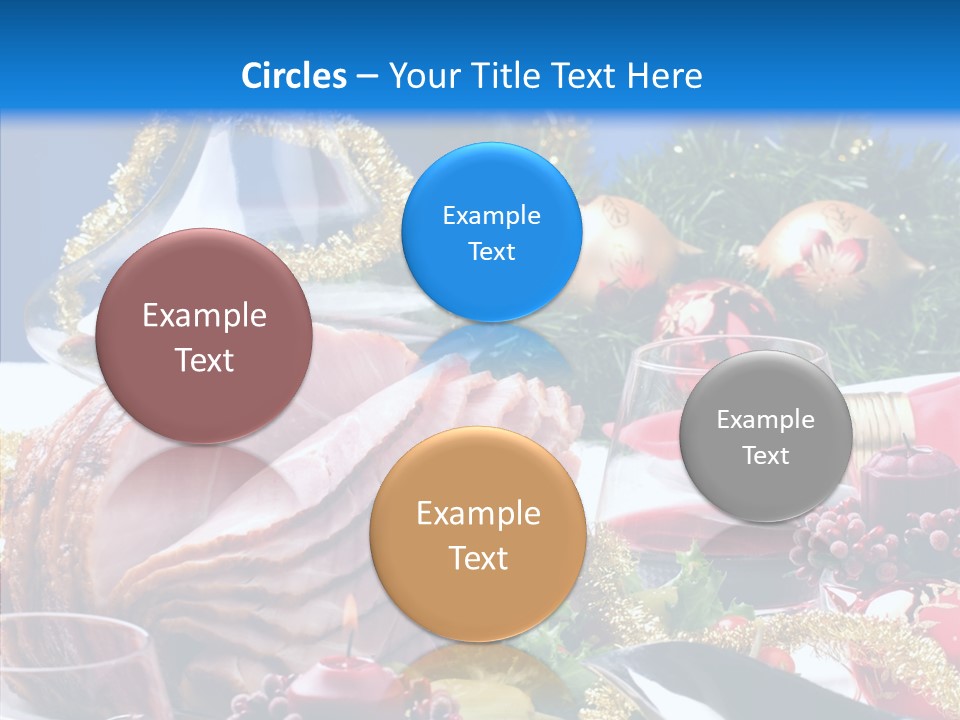 Close Up Cuts Salad PowerPoint Template