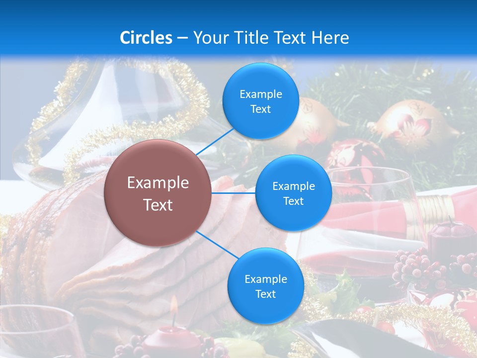 Close Up Cuts Salad PowerPoint Template