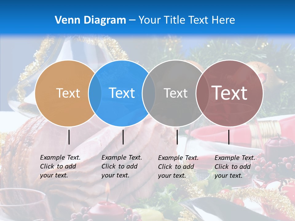 Close Up Cuts Salad PowerPoint Template