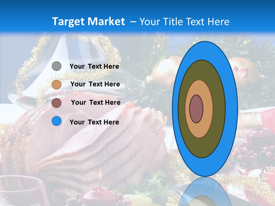 Close Up Cuts Salad PowerPoint Template