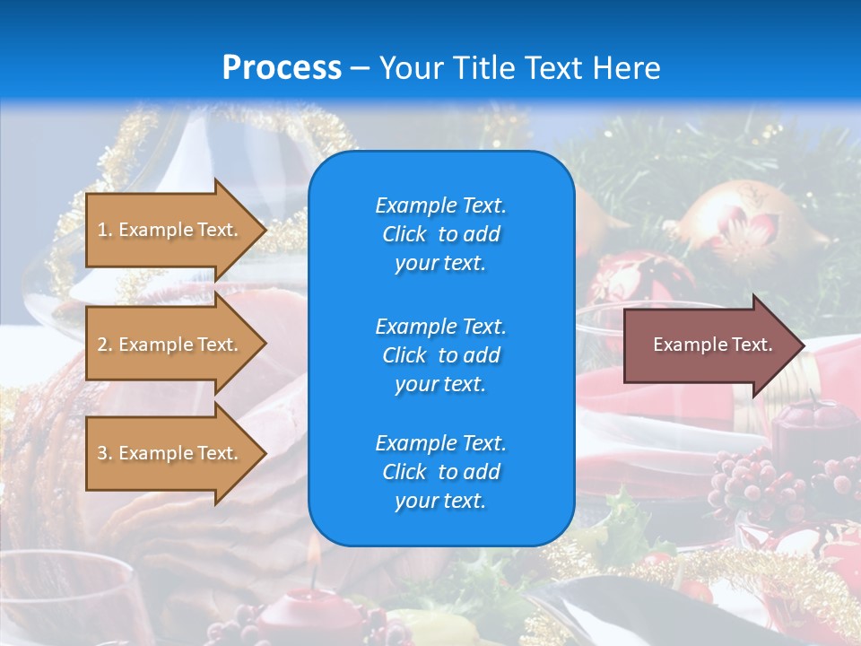 Close Up Cuts Salad PowerPoint Template