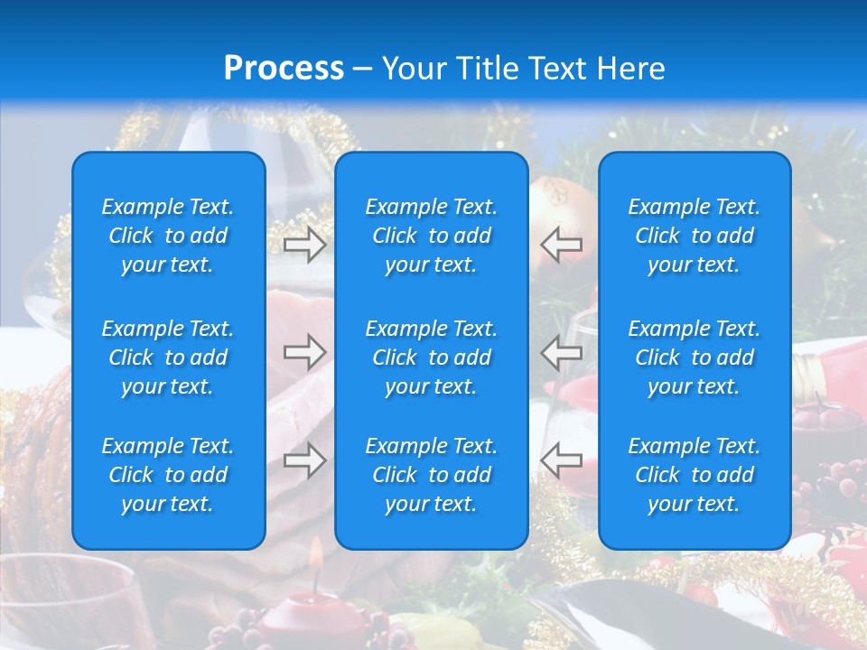 Close Up Cuts Salad PowerPoint Template